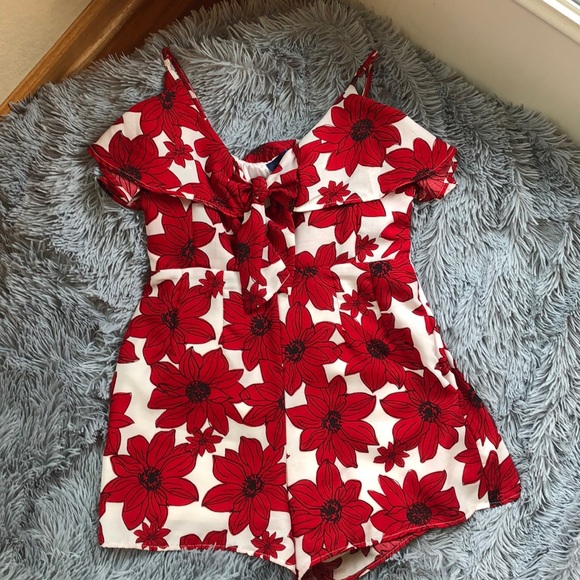 Blue Rain Pants - Francesca’s floral romper